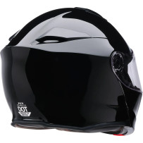 Casco modular Solaris 2.0 — 2XL, Negro Brillante